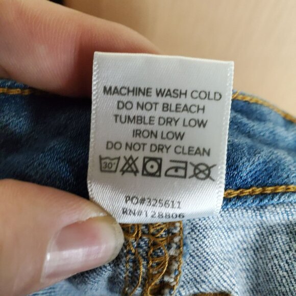 Fashion Nova Jeans Womens 16 Blue Distressed Flare High Waist Stretch Denim - Picture 4 of 10